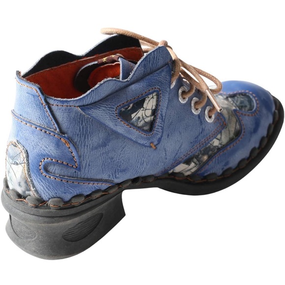 TMA EYES Leather Women's Ankle Boots 10W/42 worn once - PRICE FIRM - Picture 3 of 16